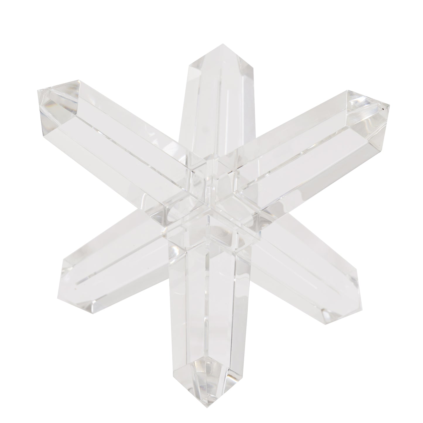 Crystal Clear Jack Table Decor.