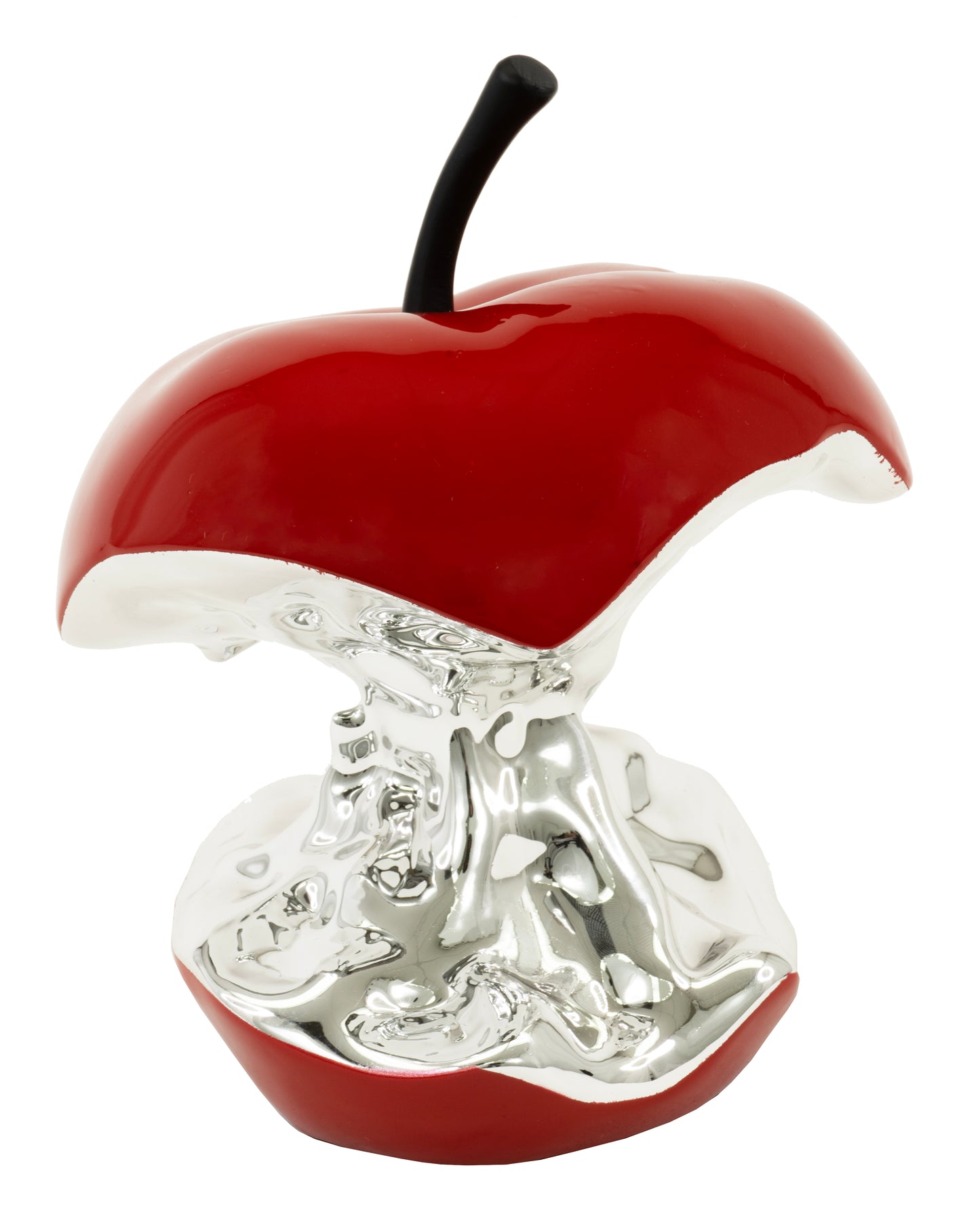 Bitten Apple Tabletop Kitchen Sculpture