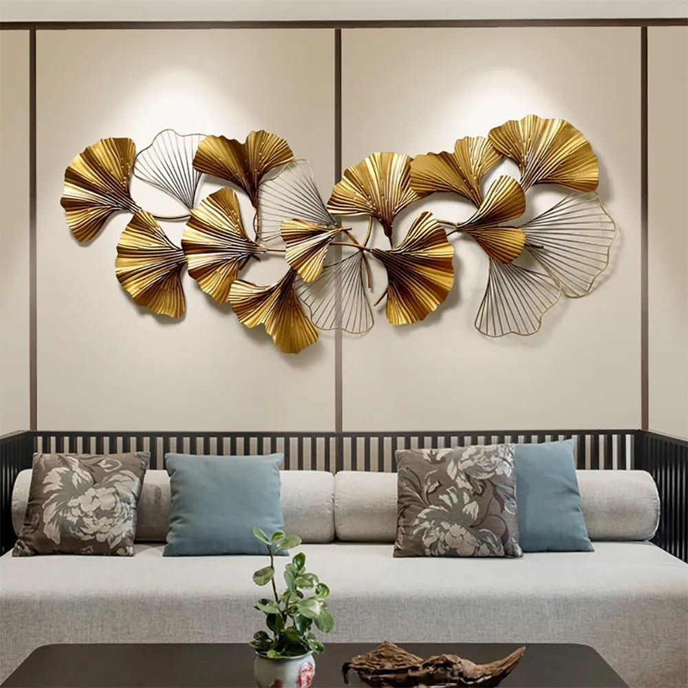 Bronze/Gold Metal Wall Art - Expo Home Decor