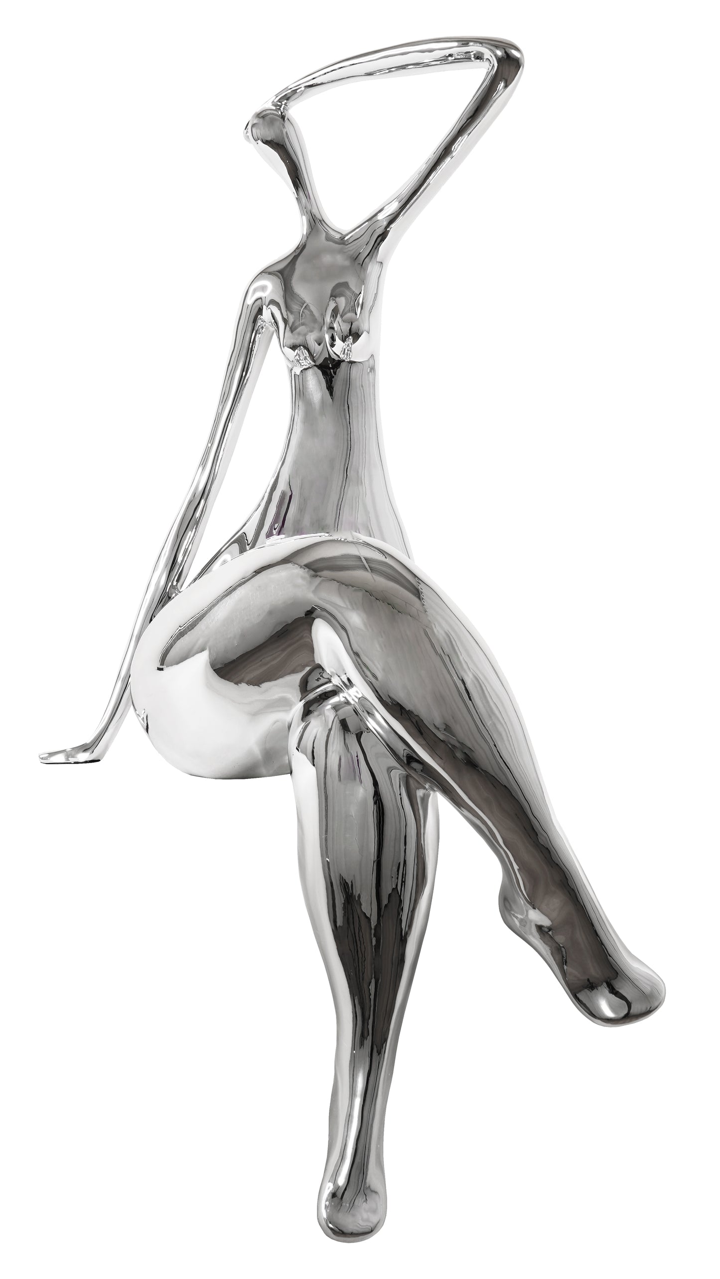 On Edge Woman Sculpture