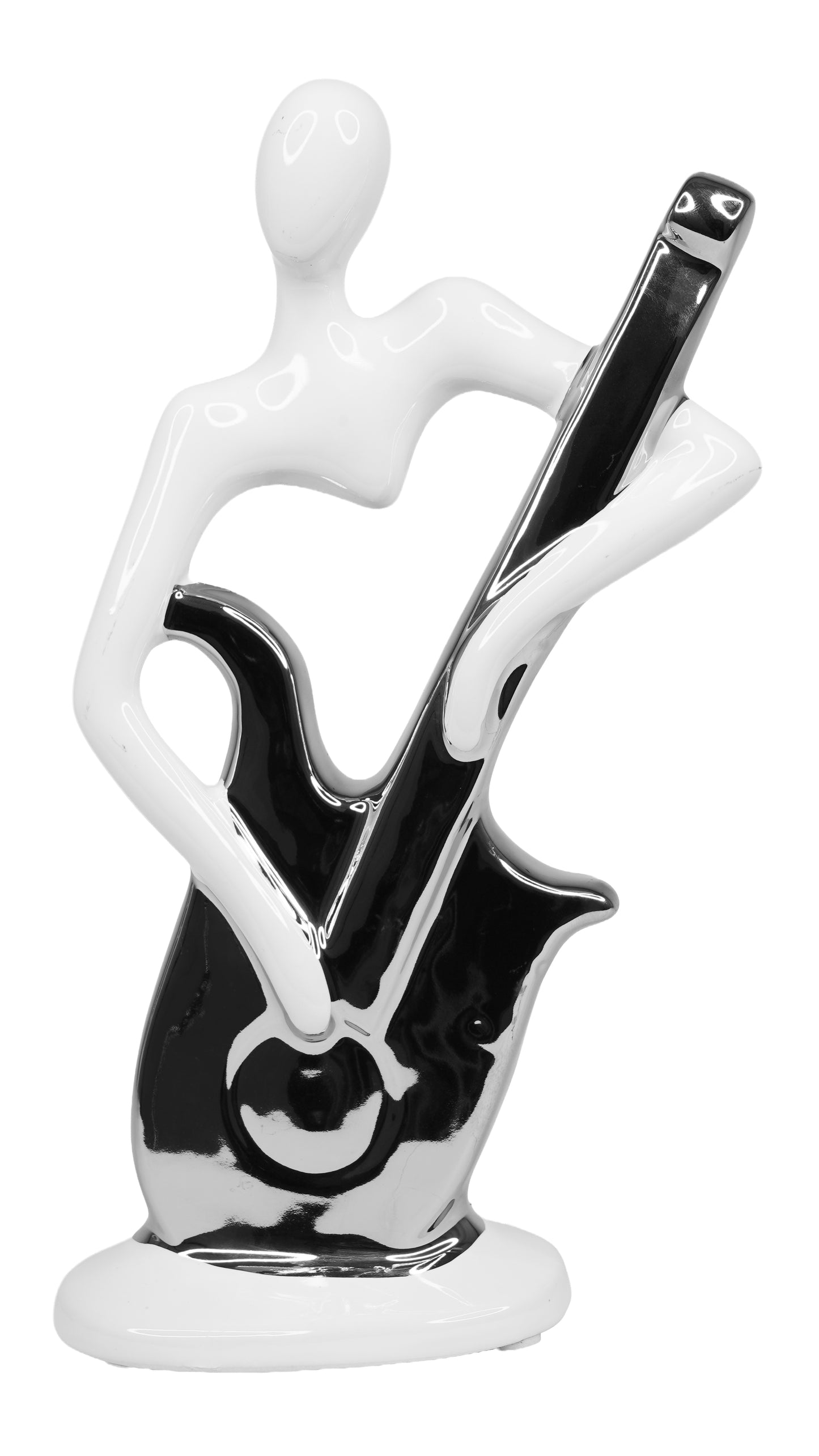Abstract Musician Sculpture
