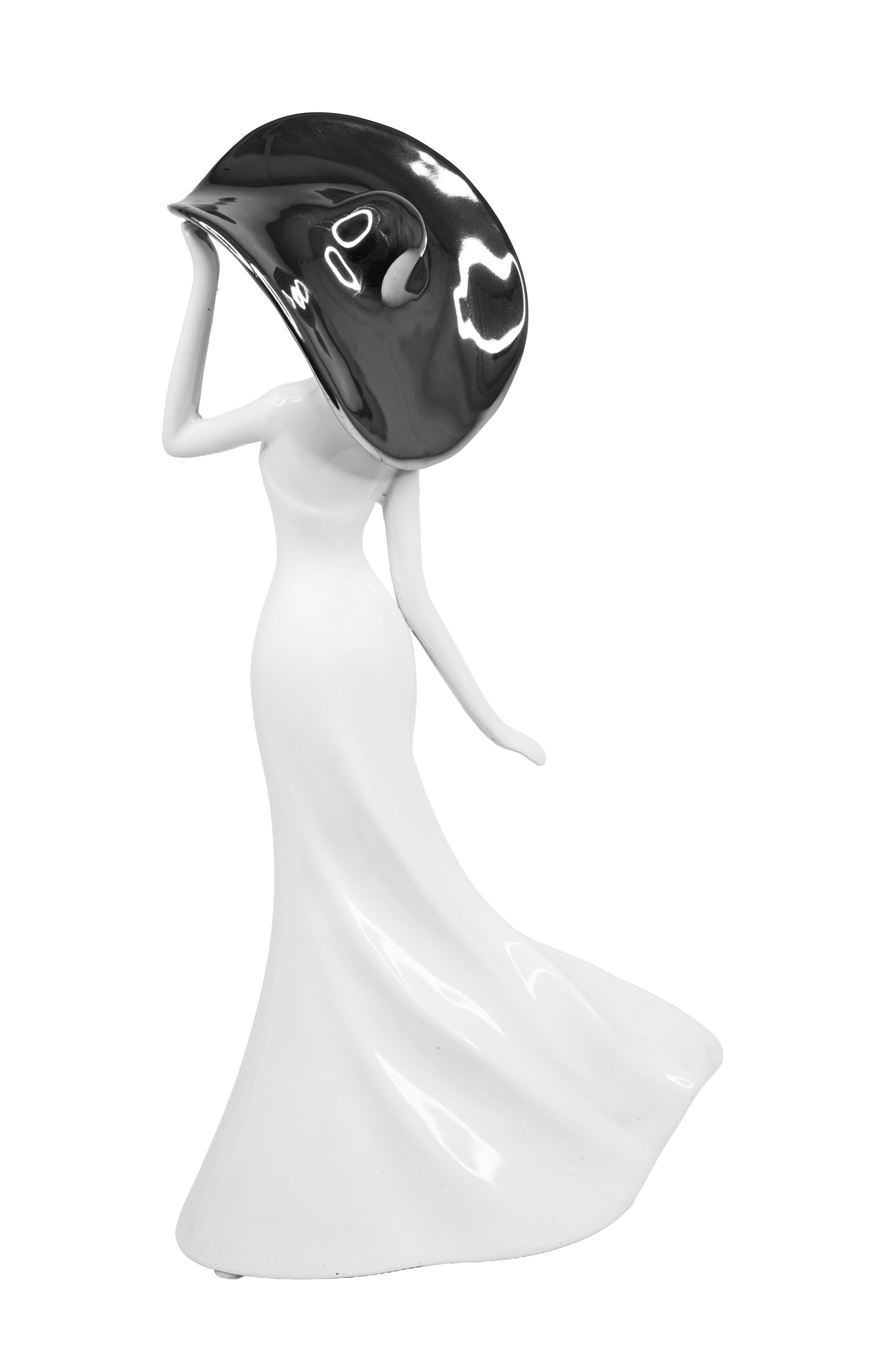 Hat Lady Sculpture