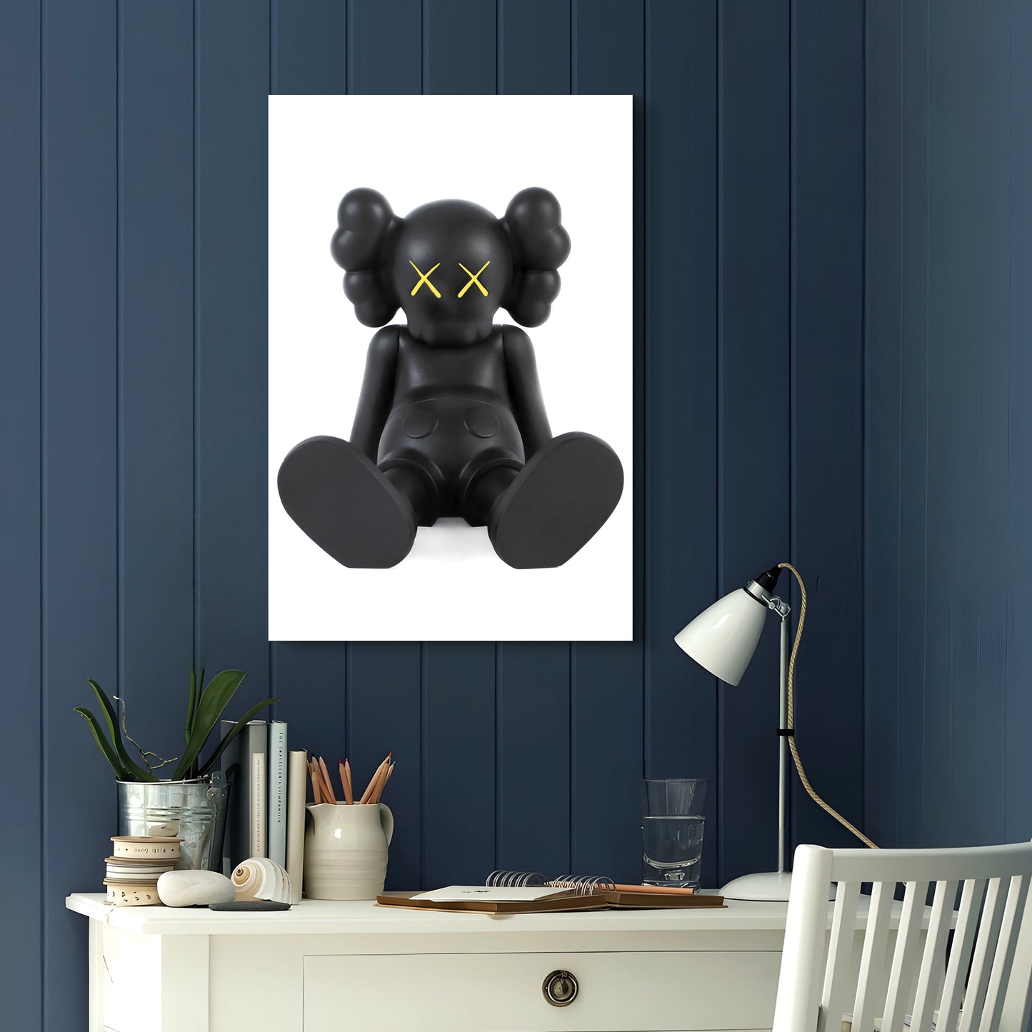 Clown Glass Wall Art