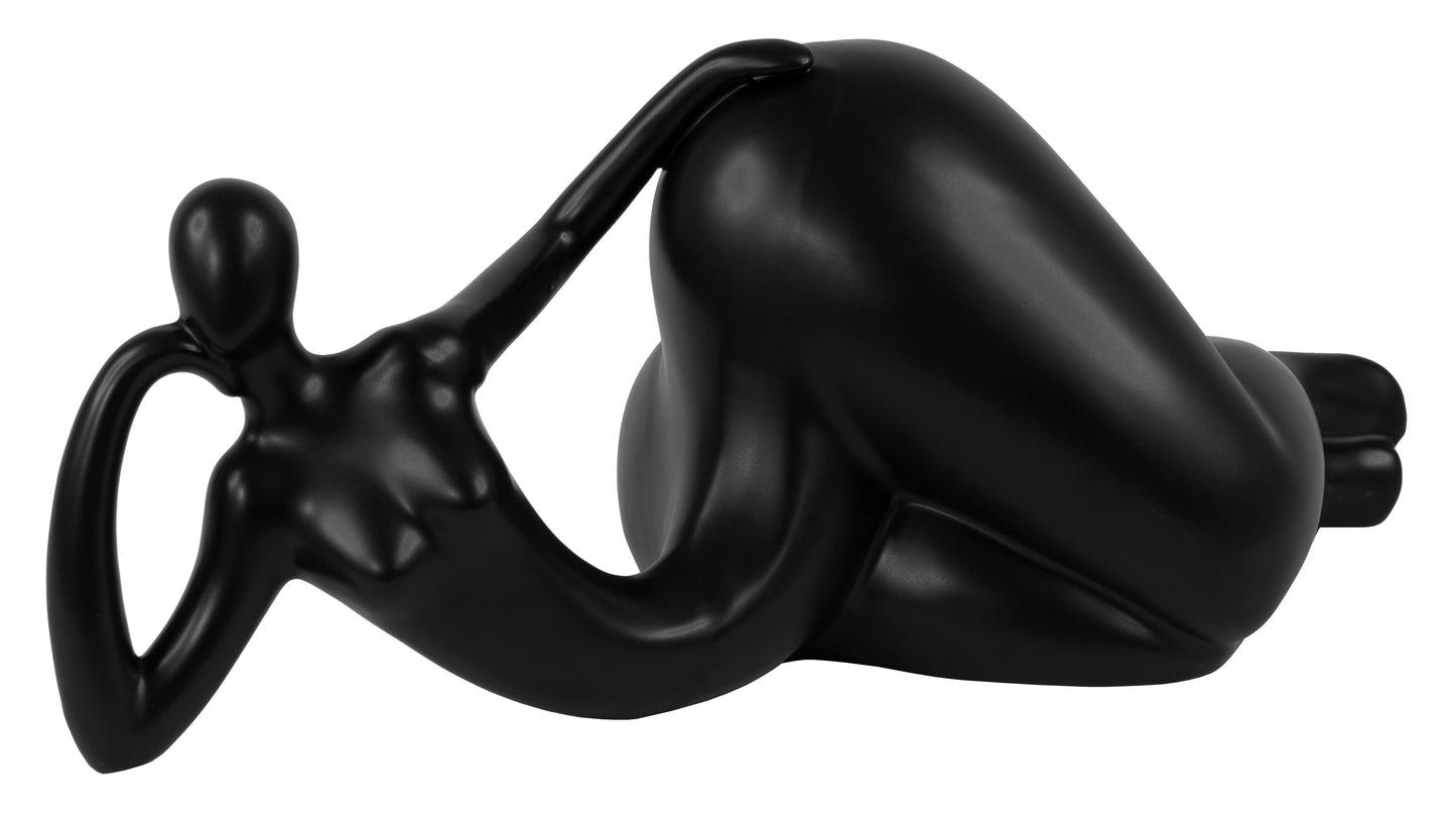 Lying Woman Tabletop Sculpture