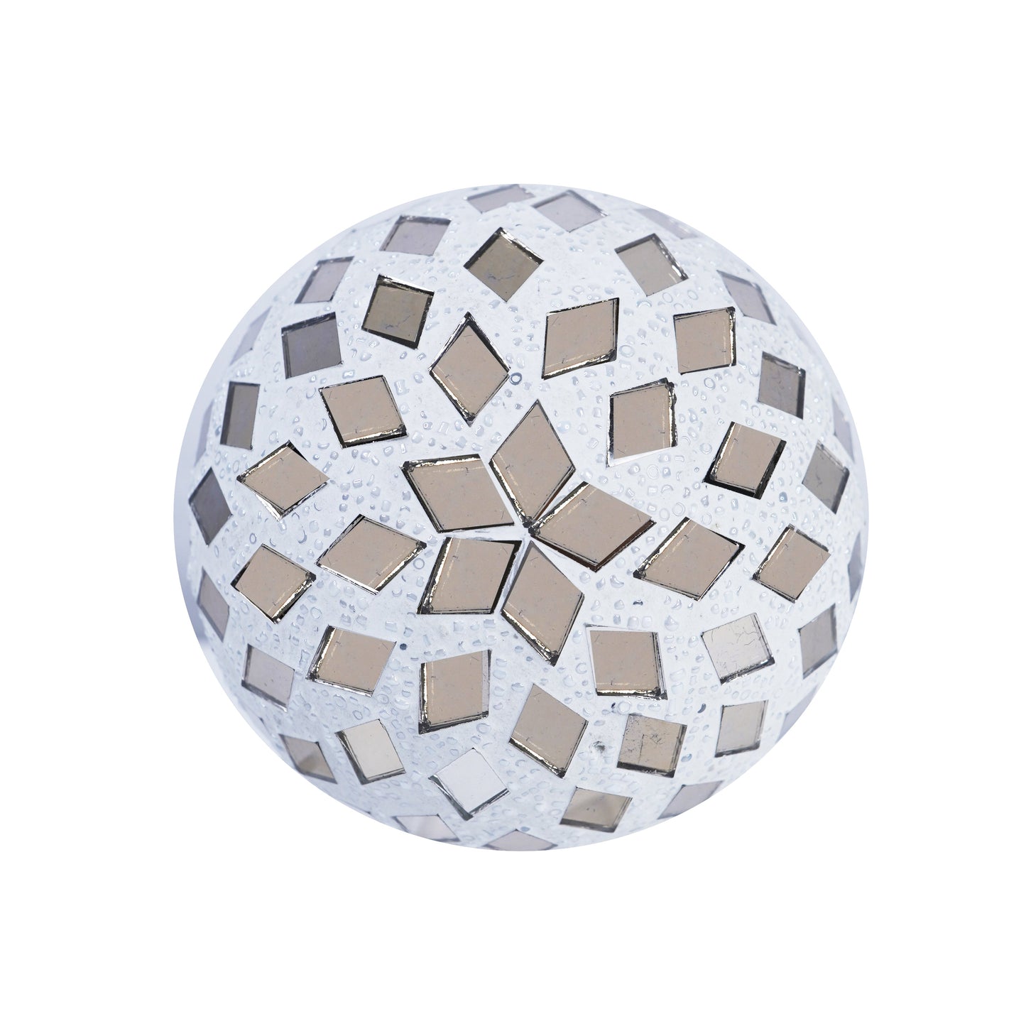 Mosaic Gold Decorative Orb - Expo Home Decor