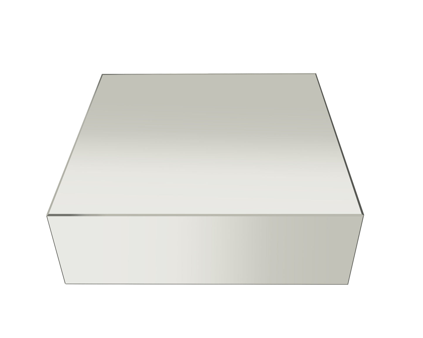 Square Mirror Coffee Table - Expo Home Decor