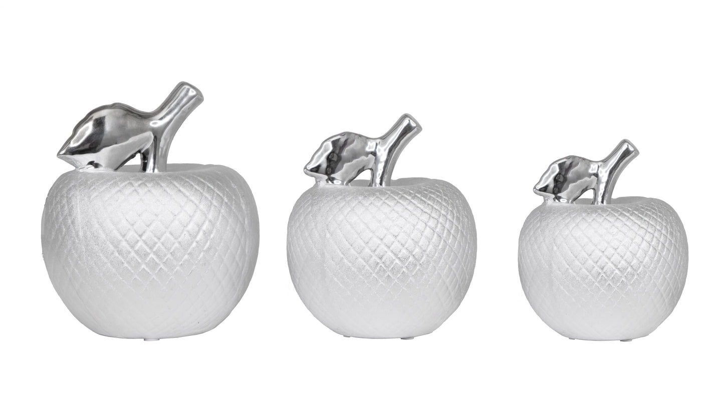 3pc Apple Set Kitchen Tabletop Decor - Expo Home Decor