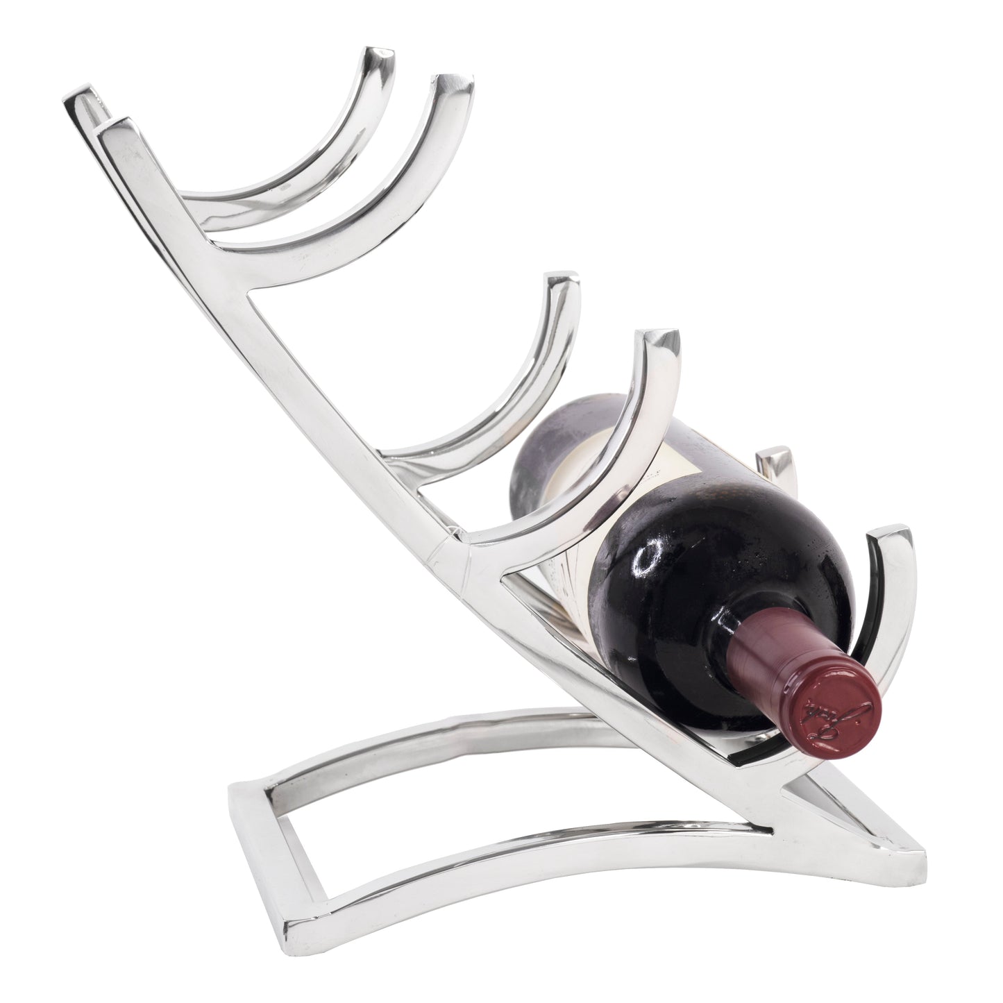 3 Bottle Stainless Steel Wine Rack - Expo Home Decor