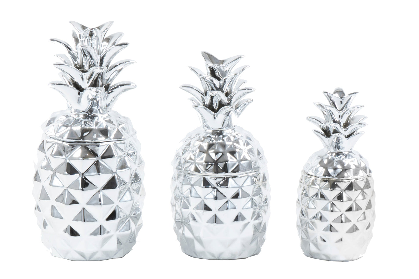 3pc Pineapple Canister Set Kitchen Decor - Expo Home Decor