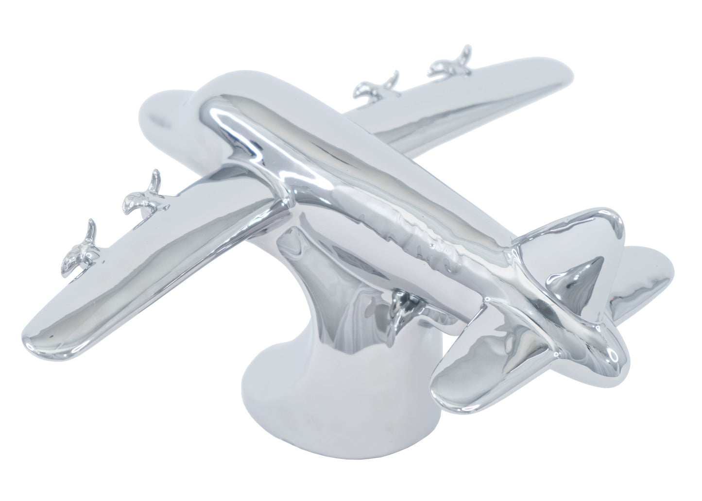 Plane Ceramic Tabletop Sculpture - Expo Home Decor