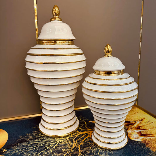 Decorative Ginger Jar Vase.