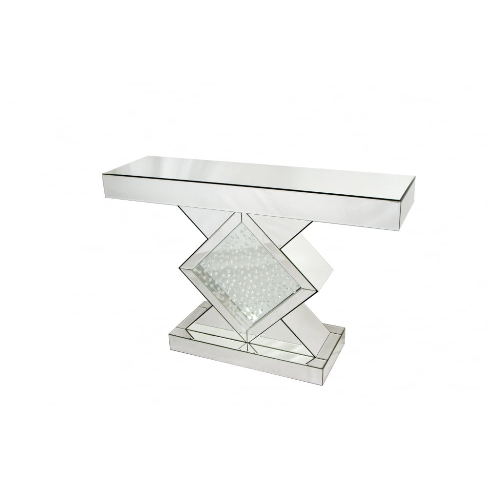 Diamond Mirror Glam Console Table - Expo Home Decor