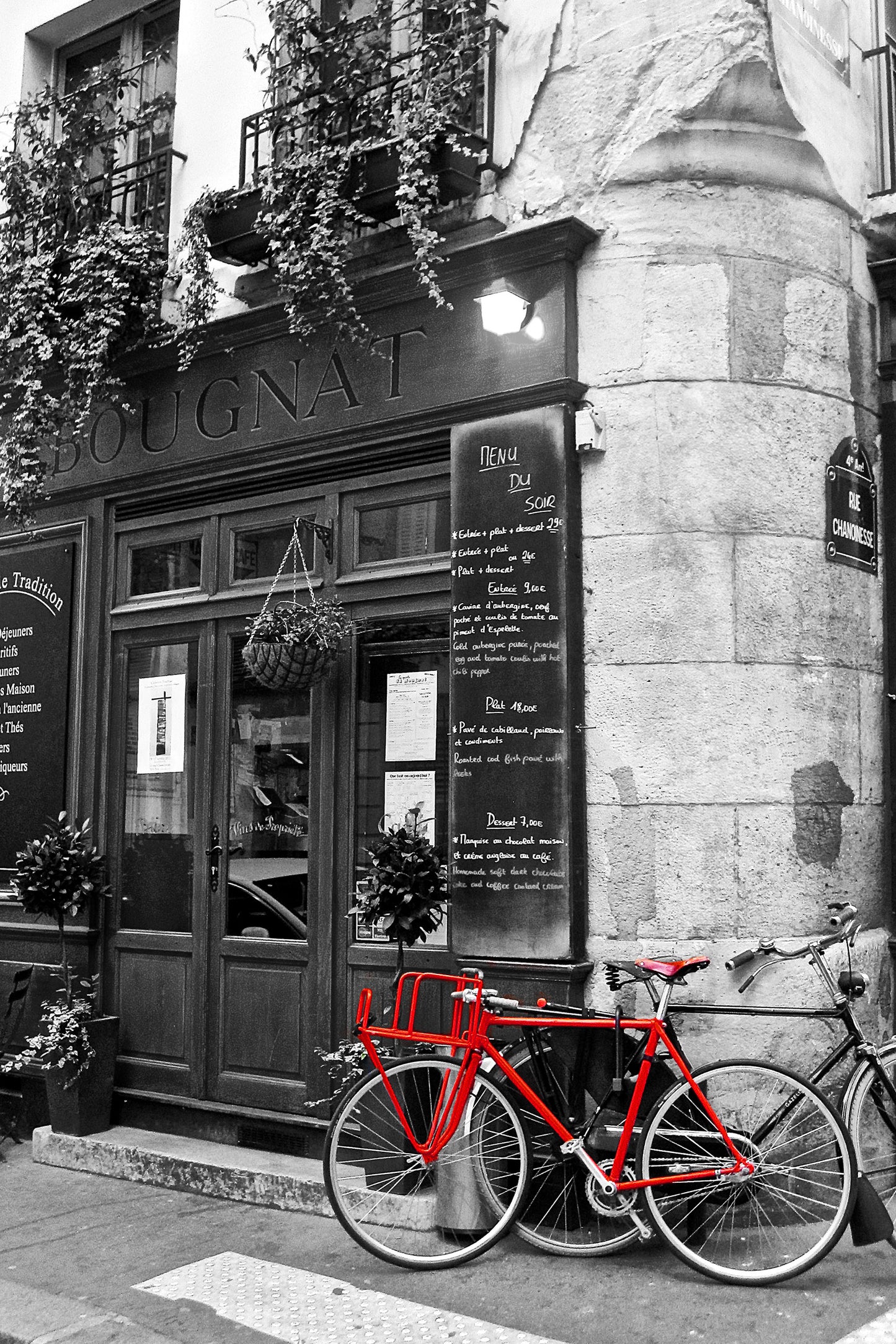 Paris City Glass Wall Art 24"x36"