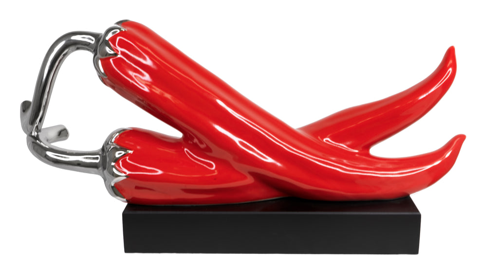 Chili Pepper Tabletop Sculpture Expo Home Decor