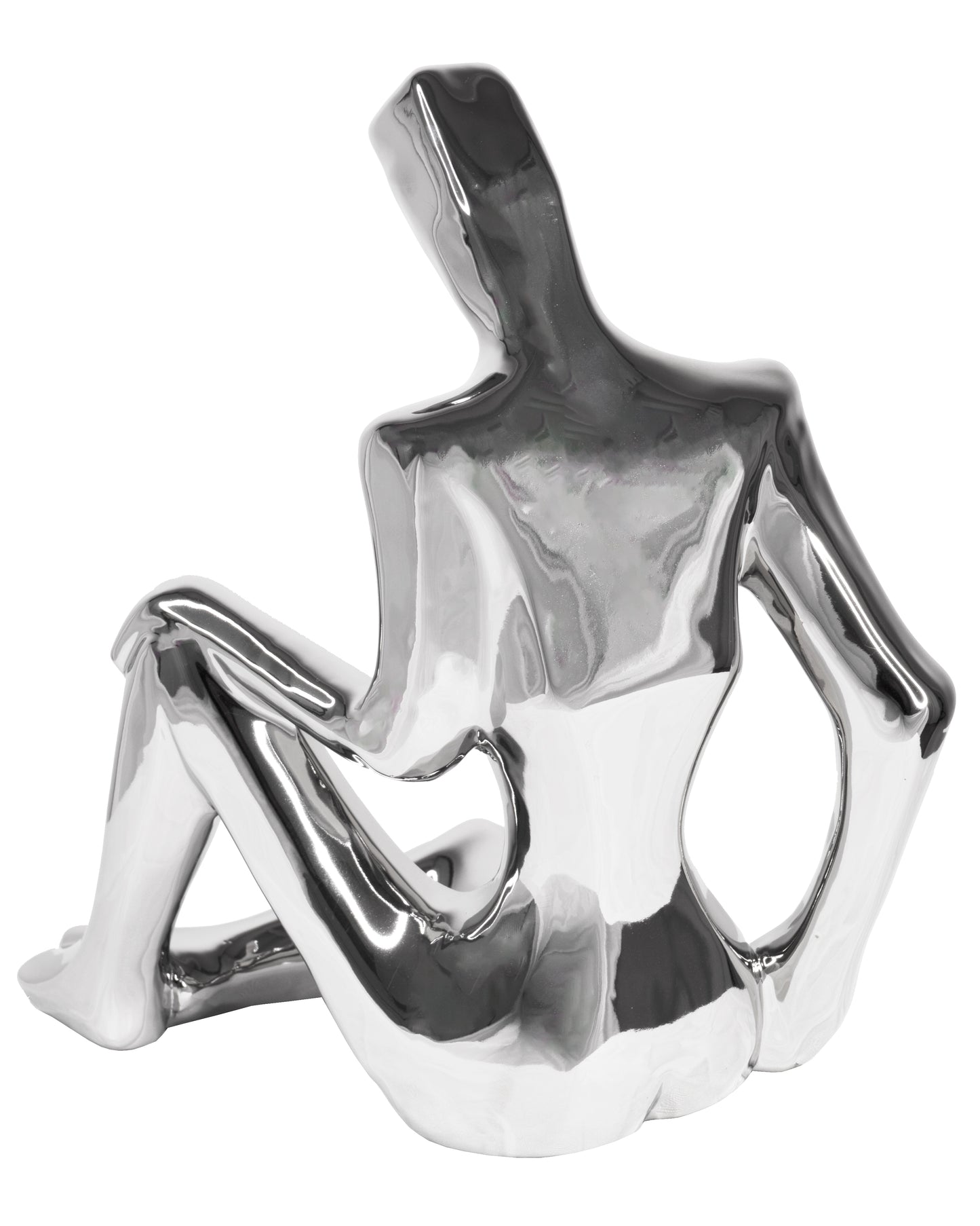 Sitting Man Tabletop Sculpture - Expo Home Decor