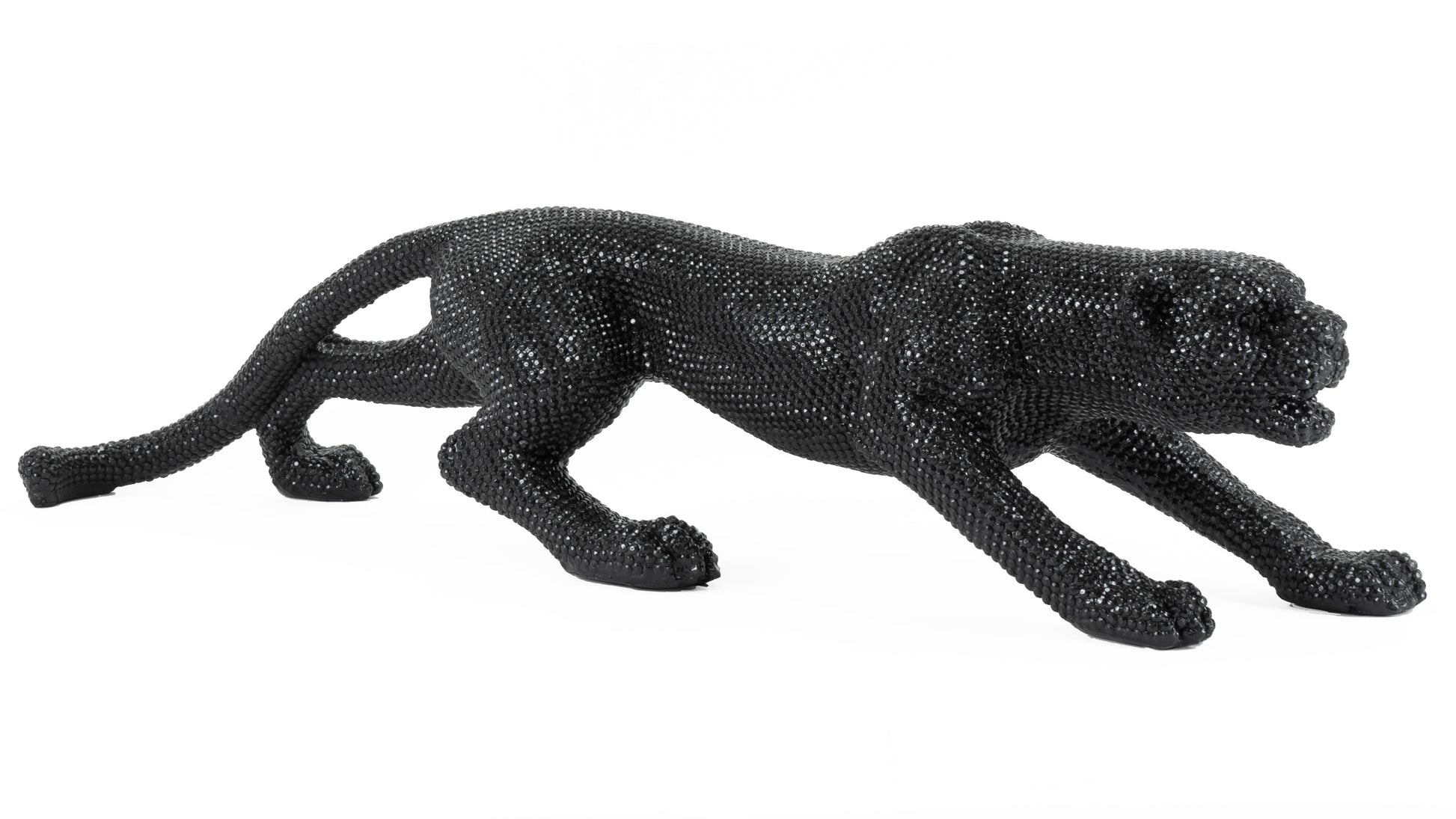 Black Leopard Sculpture 44" - Expo Home Decor