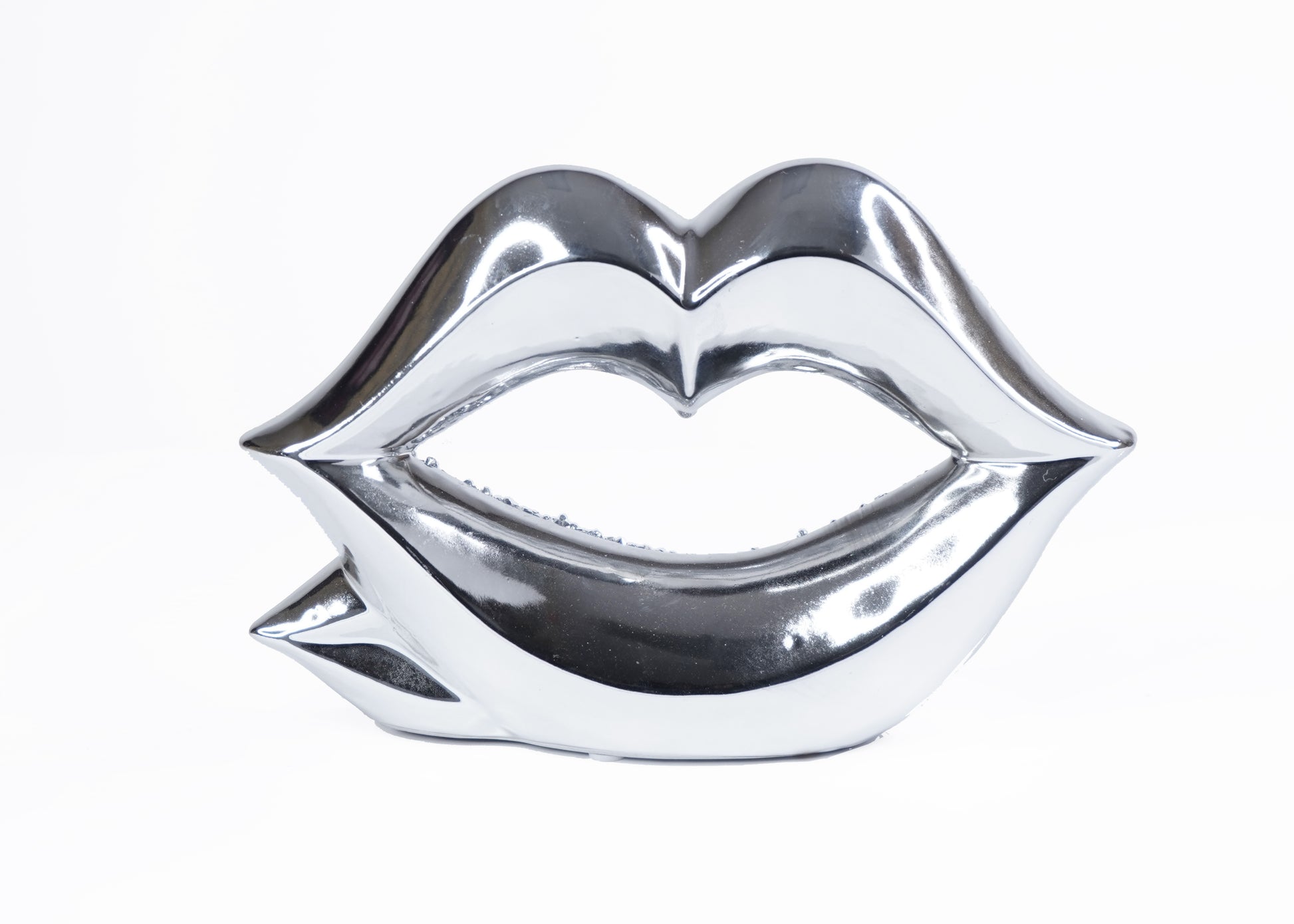 Diamond Lips Tabletop Sculpture - Expo Home Decor