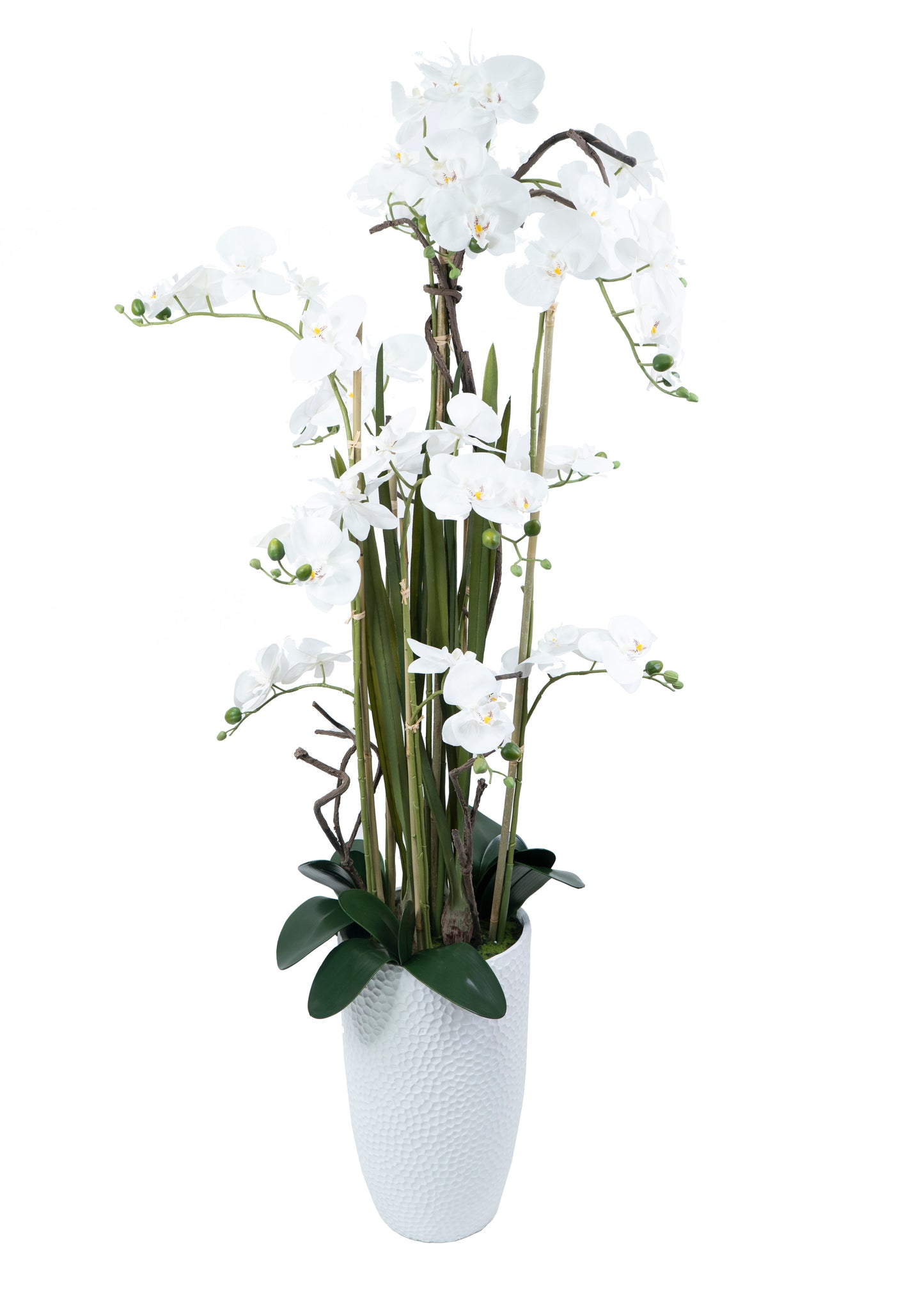 Floor Vase Orchid Arrangement Decor - Expo Home Decor