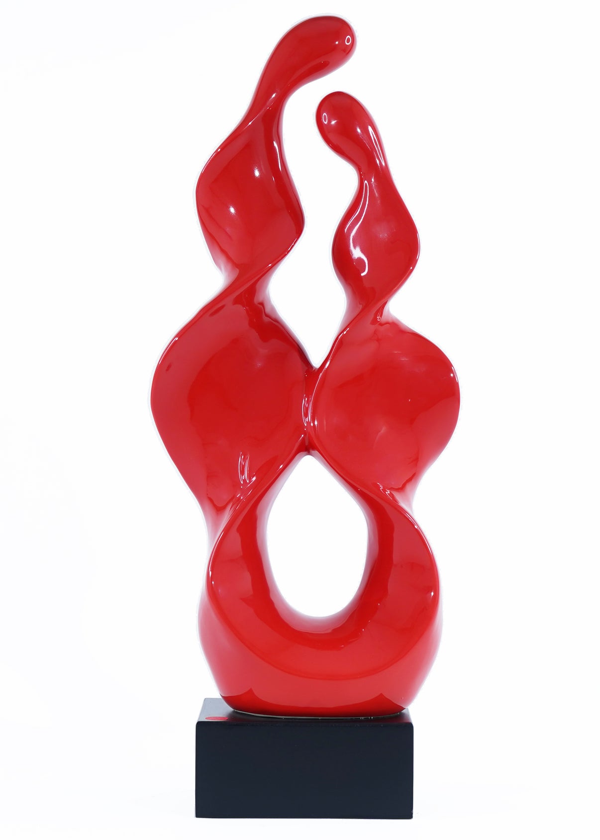 Abstract Couple Sculpture Expo Home Decor
