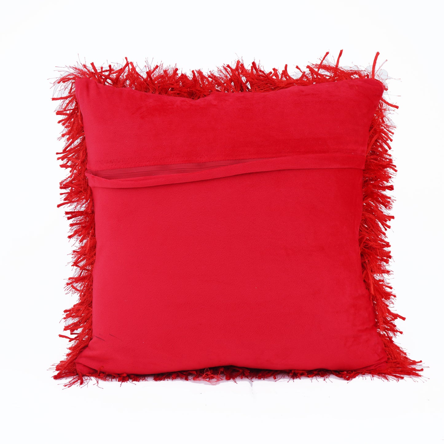 Ribbon Shaggy Throw Pillows - Expo Home Decor