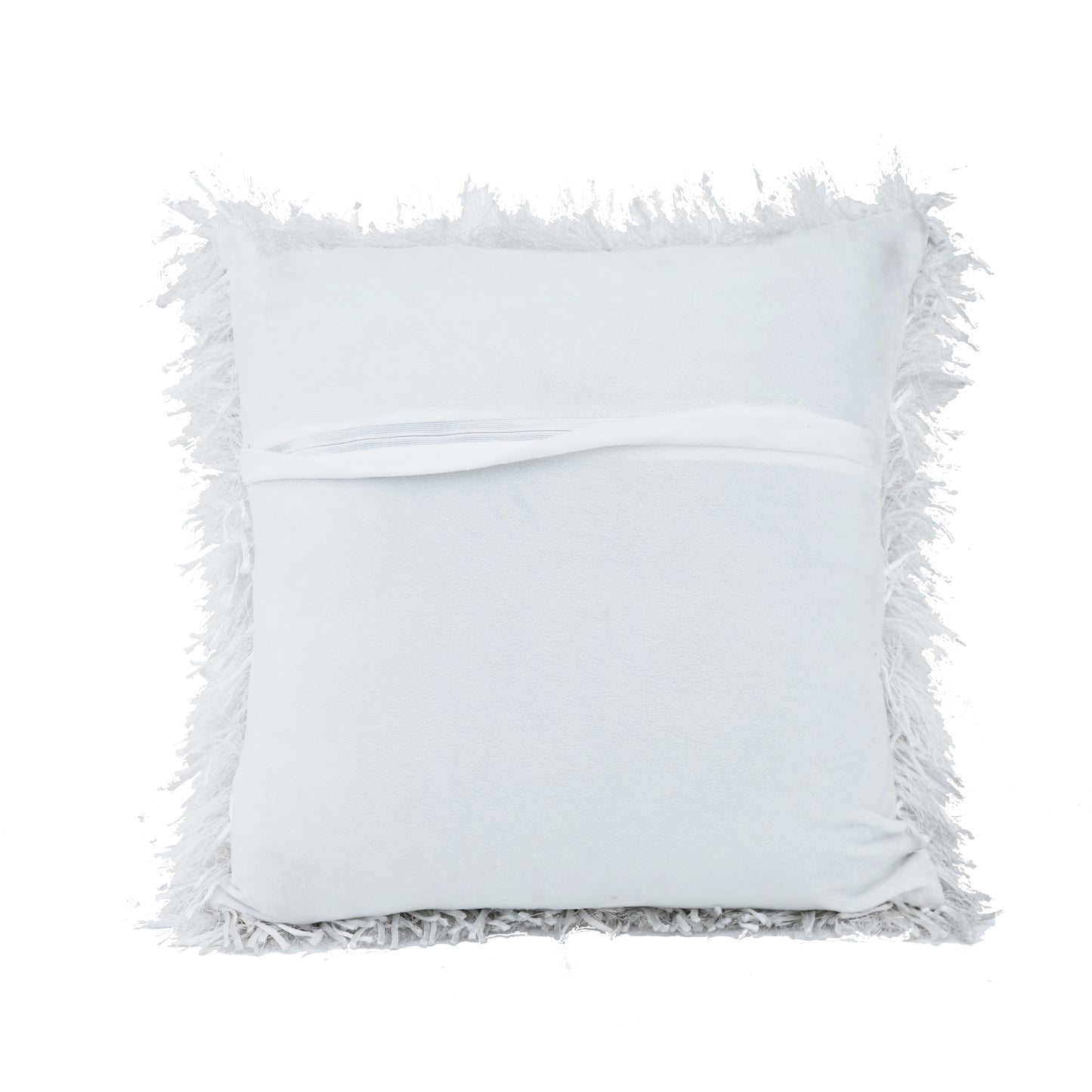 Ribbon Shaggy Throw Pillows - Expo Home Decor