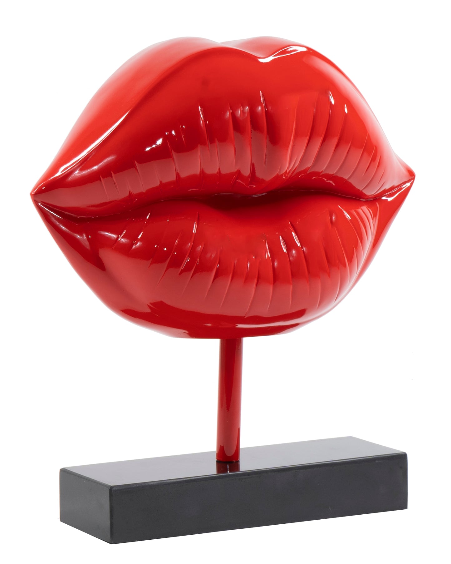 Red Lips Sculpture - Expo Home Decor