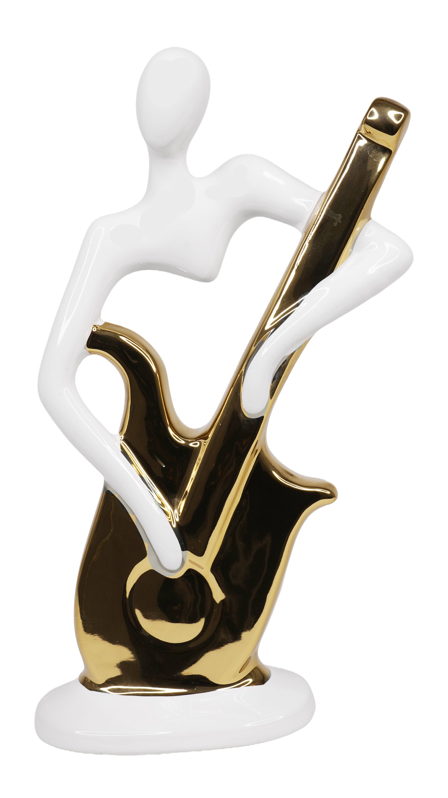 Abstract Musician Sculpture