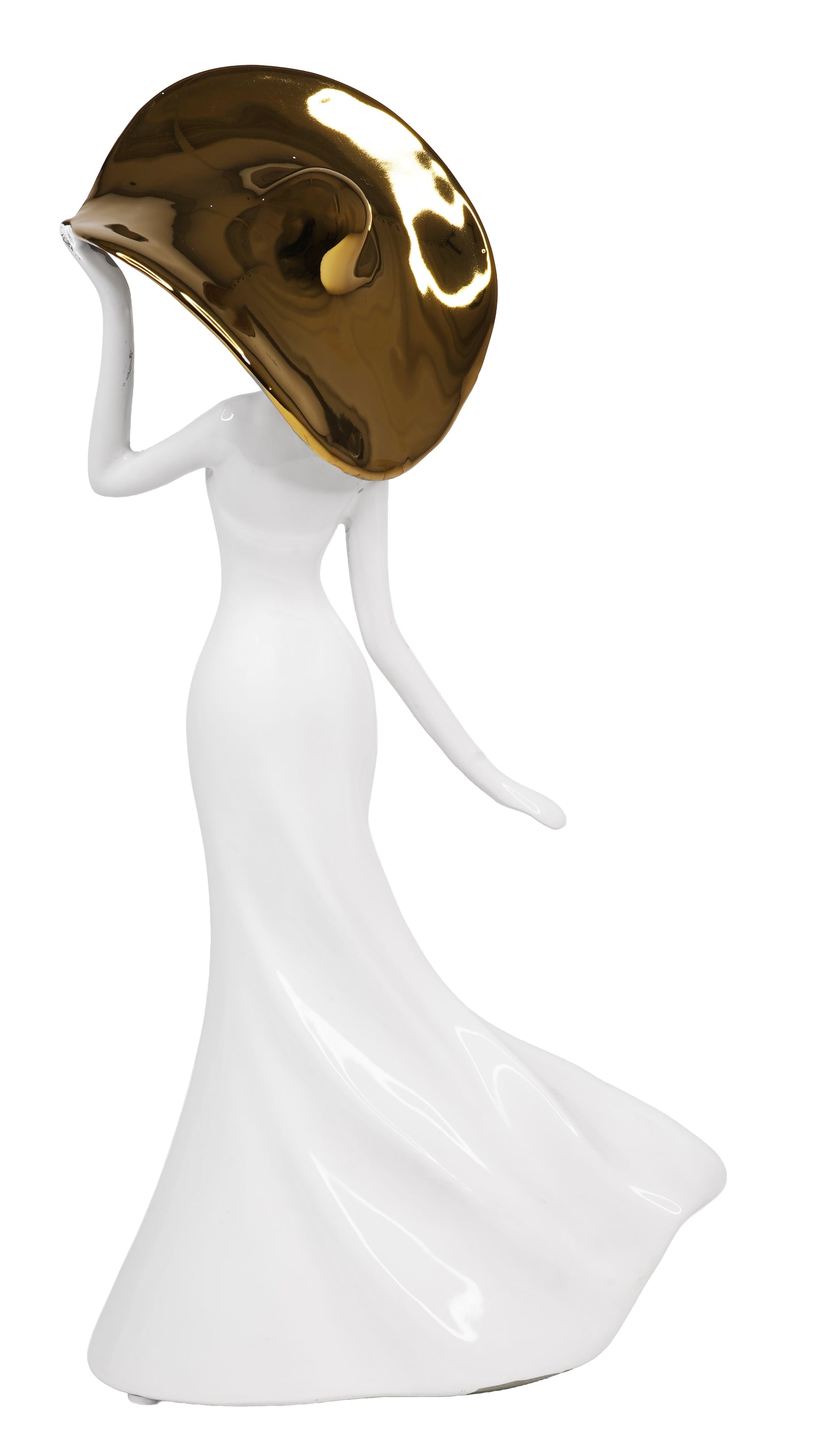 Hat Lady Sculpture