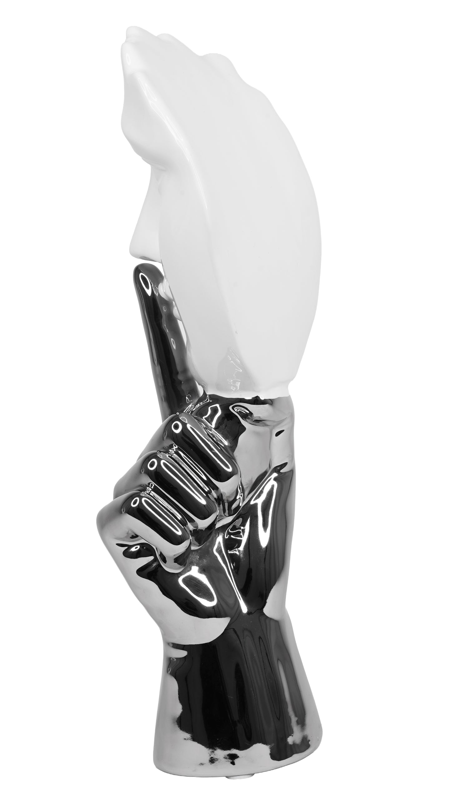 Silent Abstract Face Sculpture