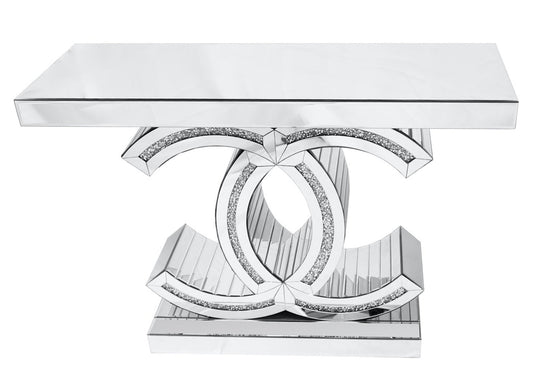 Chanel Mirror Console Table - Expo Home Decor