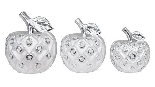 3pc Apple Set Kitchen Tabletop Decor - Expo Home Decor