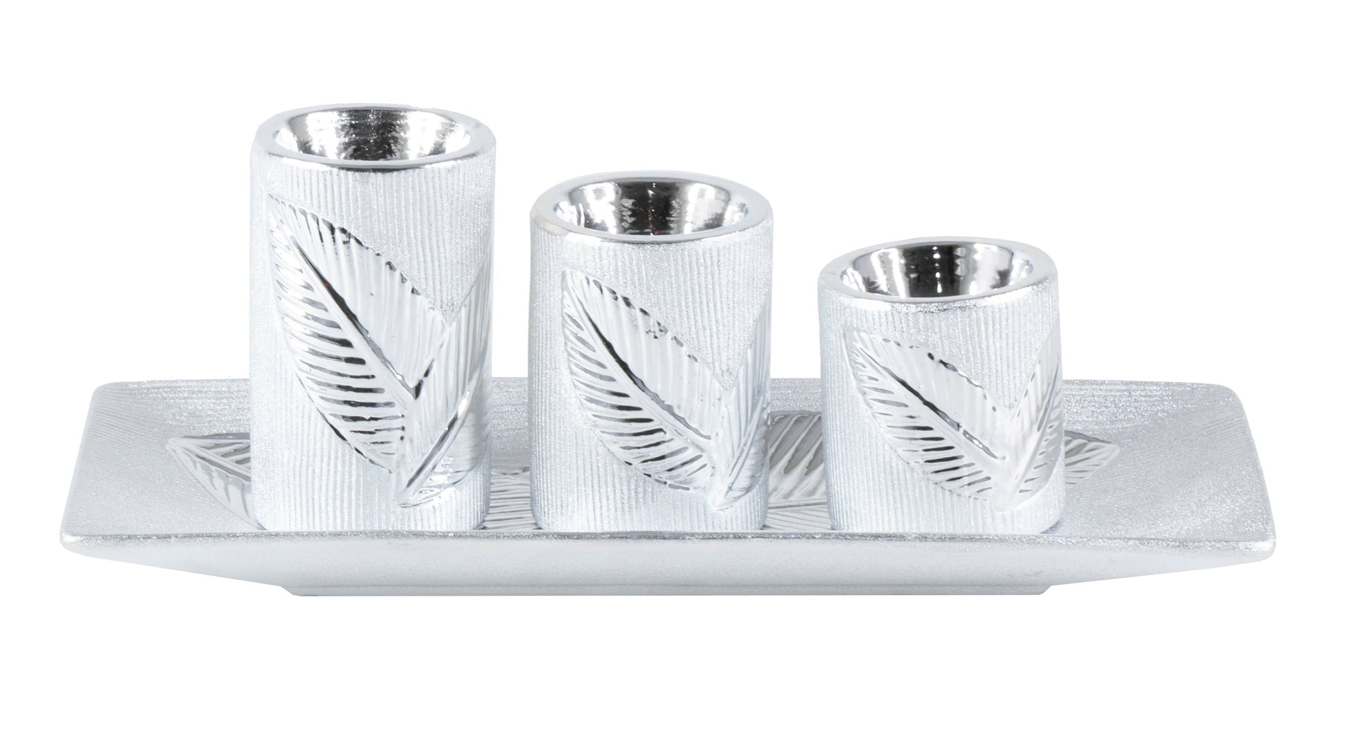 4pc Leaf Tabletop Candle Holder Set - Expo Home Decor