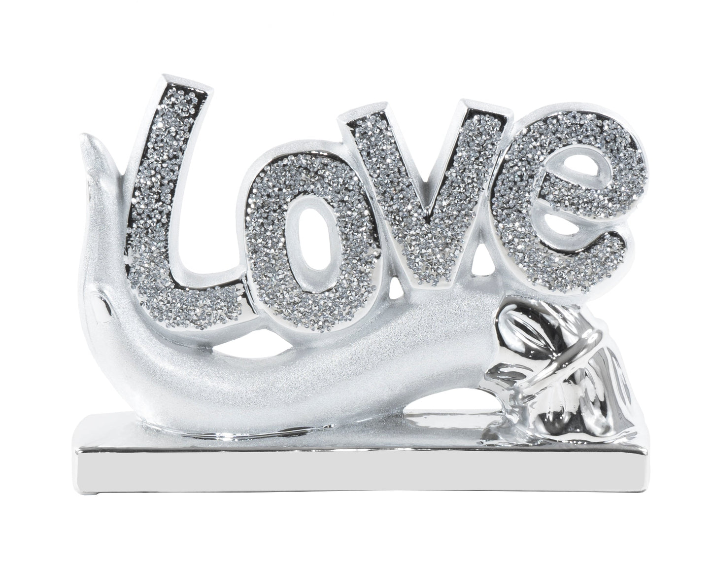 LOVE Word Diamond Decor Sculpture - Expo Home Decor