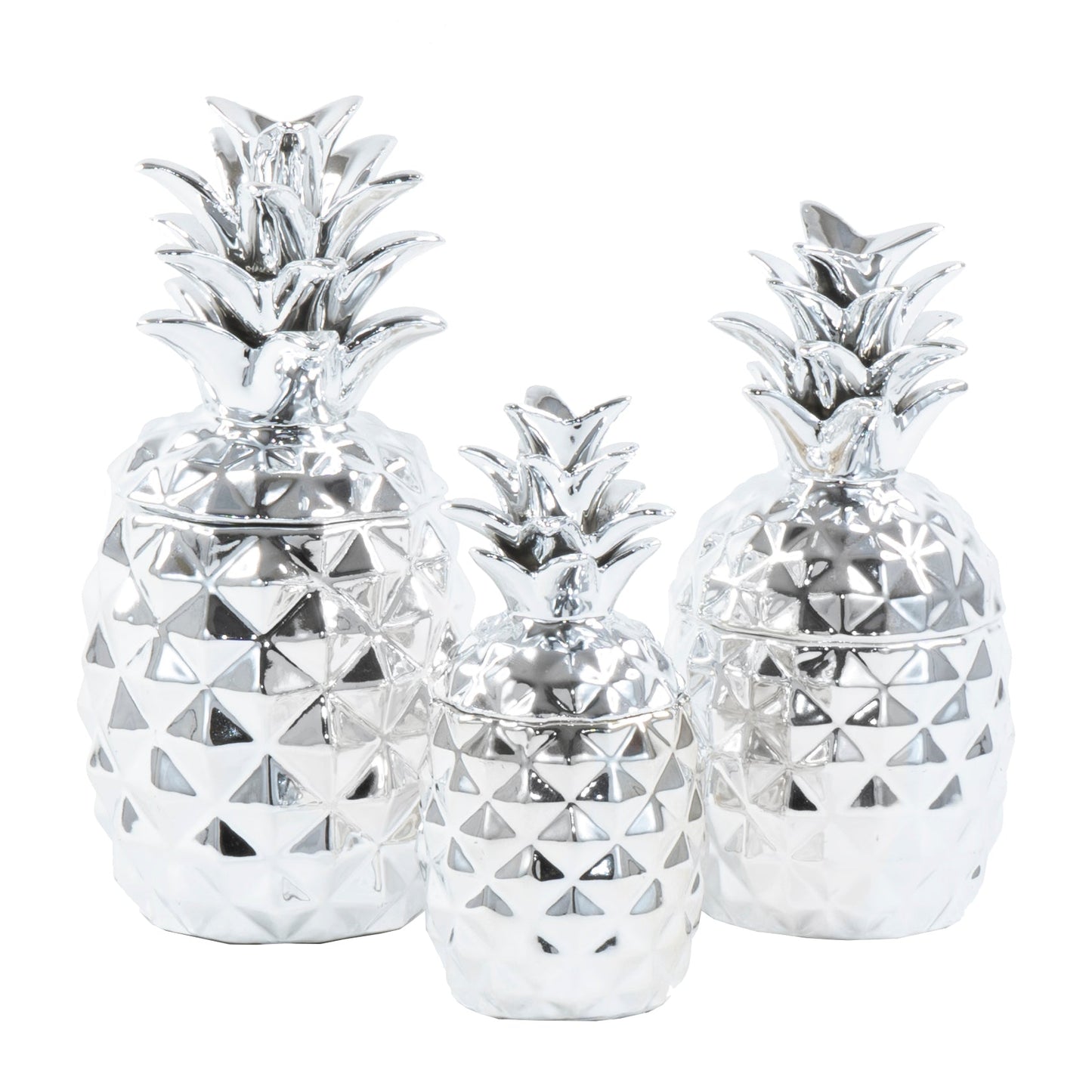 3pc Pineapple Canister Set Kitchen Decor - Expo Home Decor