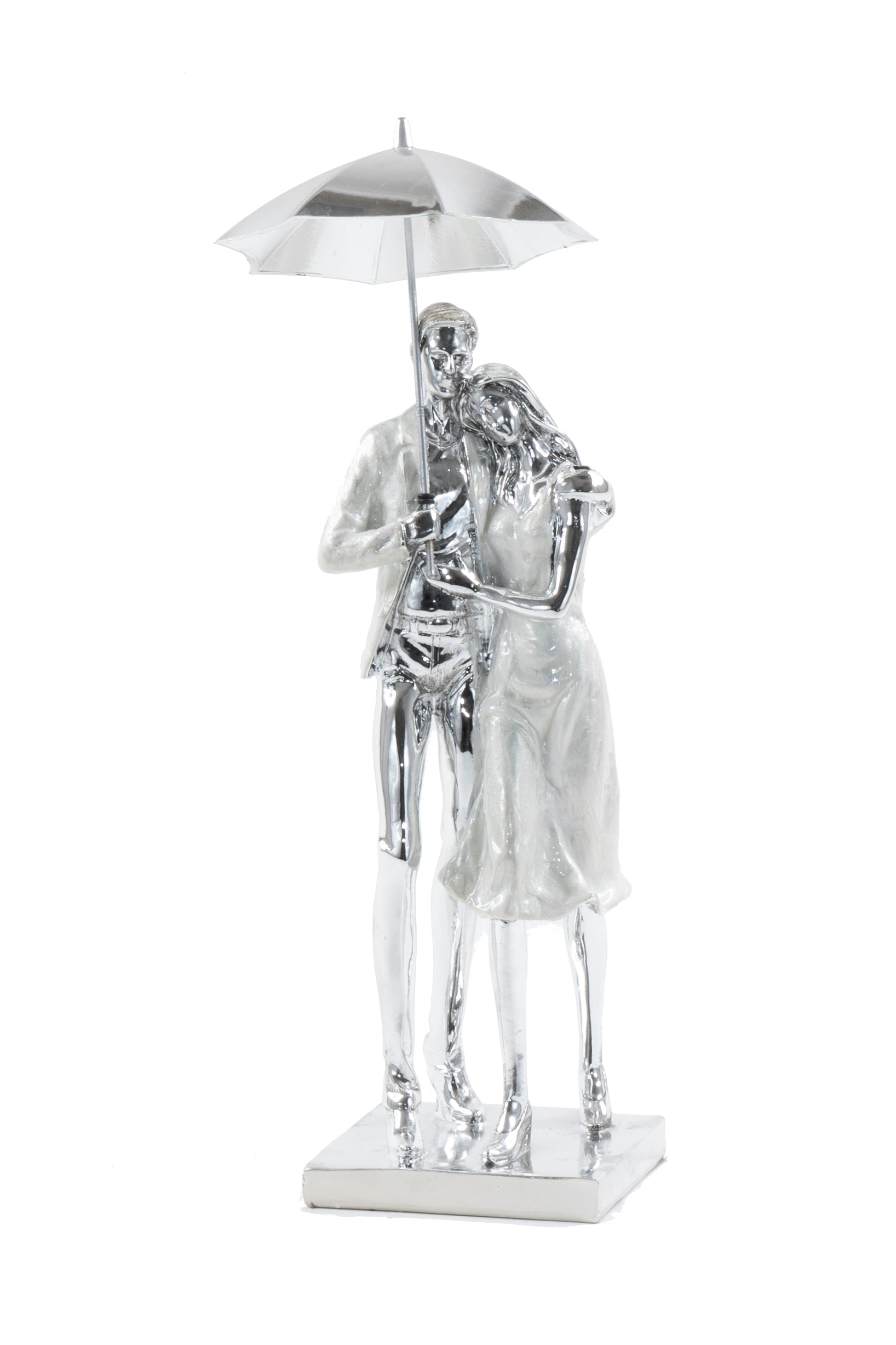 Couple under Umbrella Sculpture - Expo Home Decor