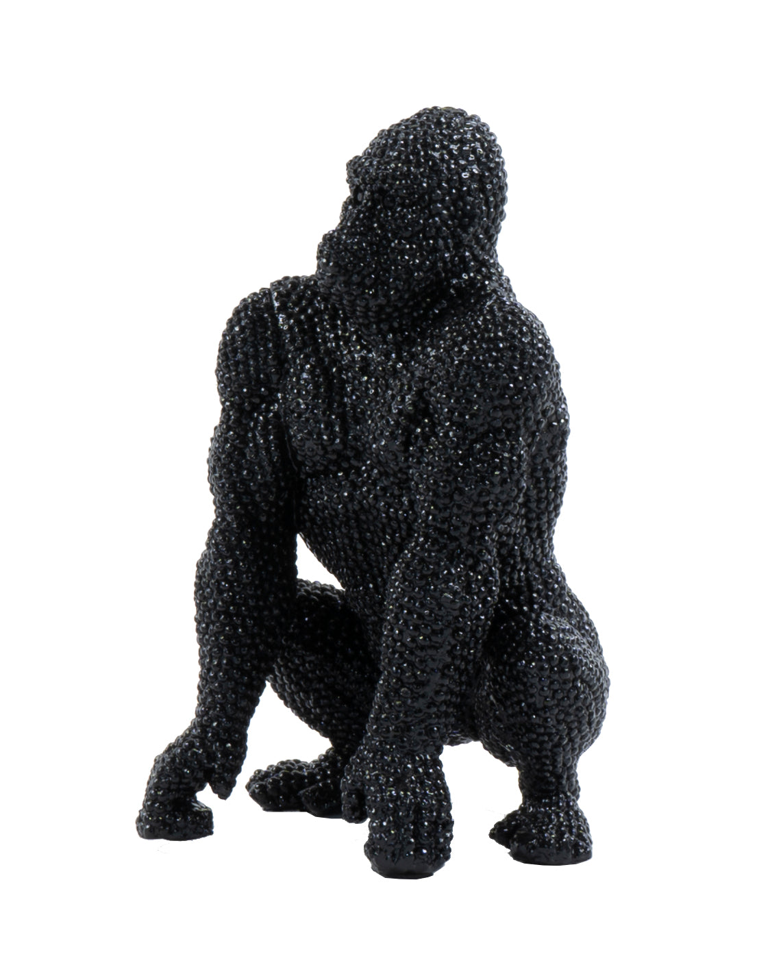 Black Gorilla Sculpture - Expo Home Decor