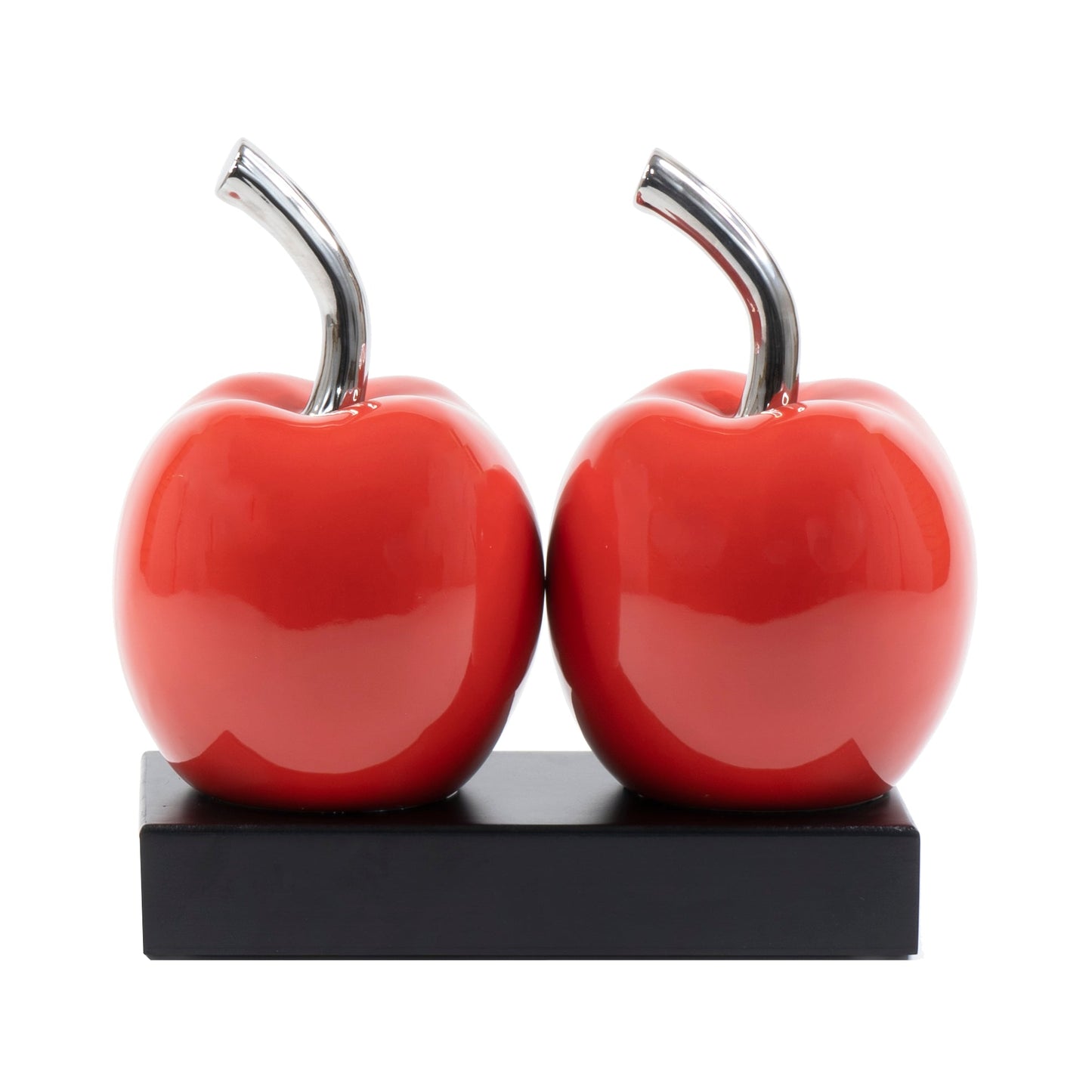 Double Ceramic Red Apples - Expo Home Decor