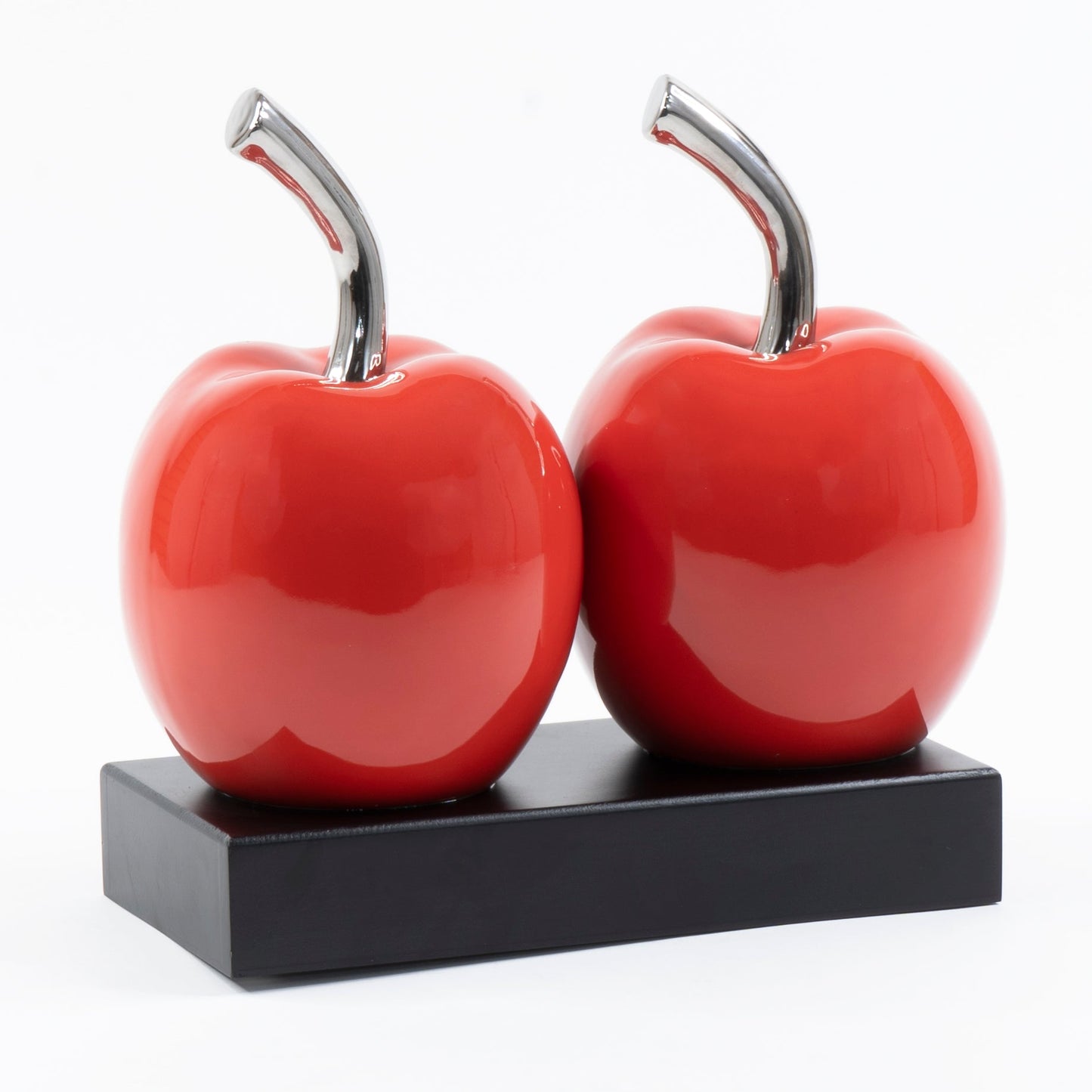 Double Ceramic Red Apples - Expo Home Decor