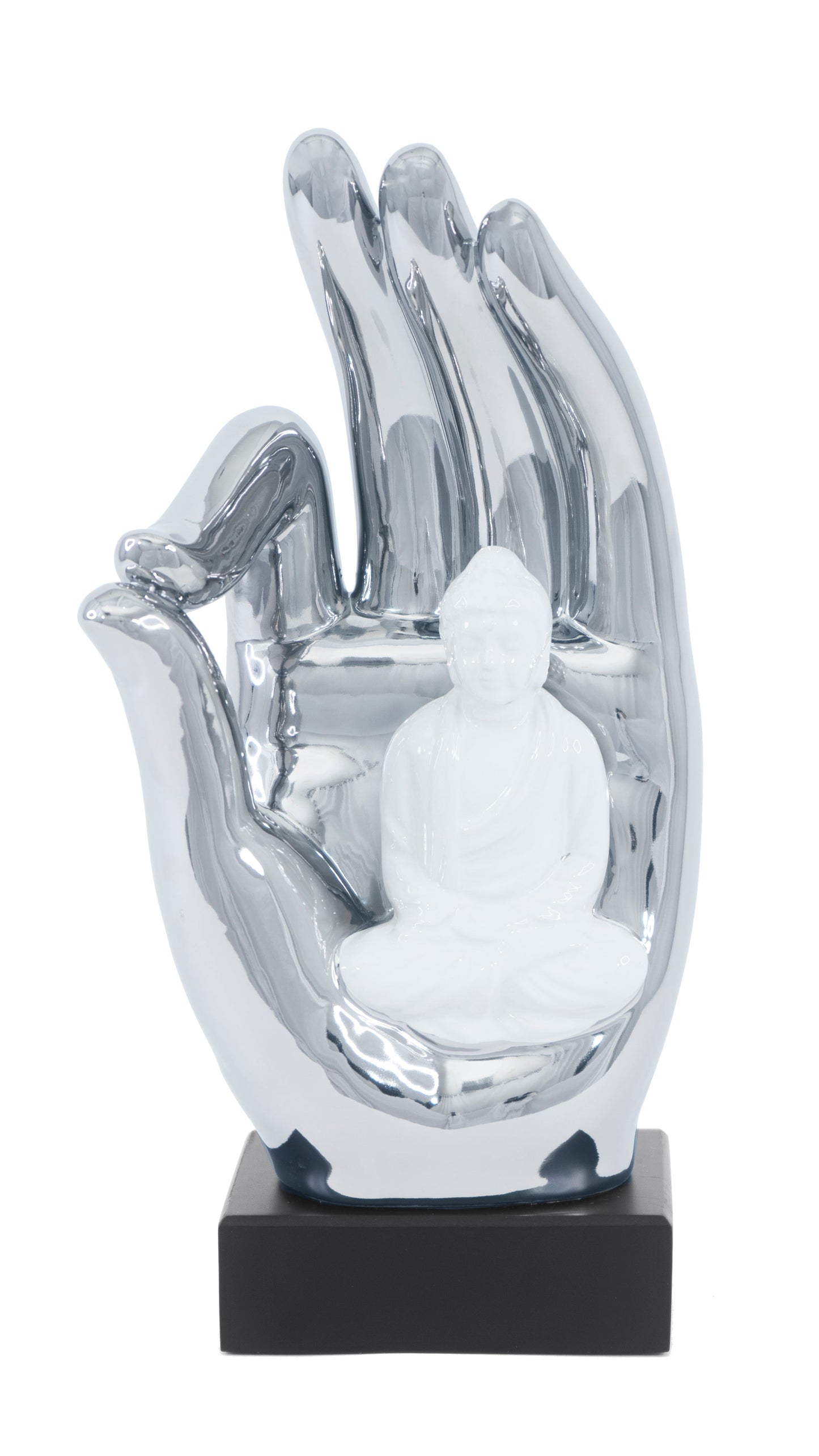 Buddha in Hand Tabletop Sculpture - Expo Home Decor